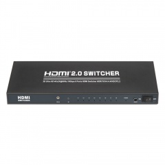 سوئیچ 8 پورت HDMI با ریموت کنترل تی سی تی